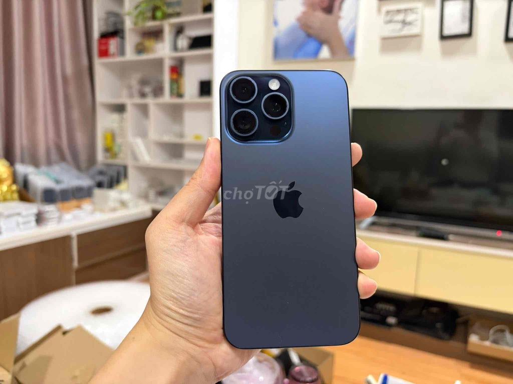 iPhone 15 Pro Max 256G Blue Keng New Apple 2025. Mua bán Điện thoại tại Quận Thanh Xuân Hà Nội được đăng bởi iStock Zin Đẹp Chất hình 1