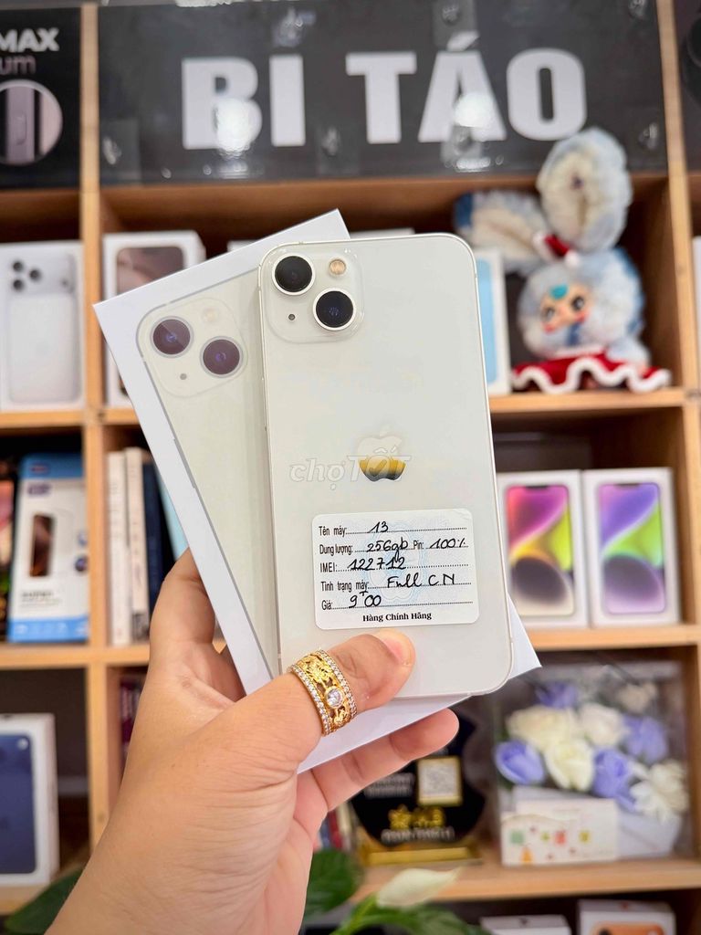 Apple iPhone 13 256GB Trắng. Mua bán Điện thoại tại Thành phố Long Xuyên An Giang được đăng bởi Bi Táo Store hình 1