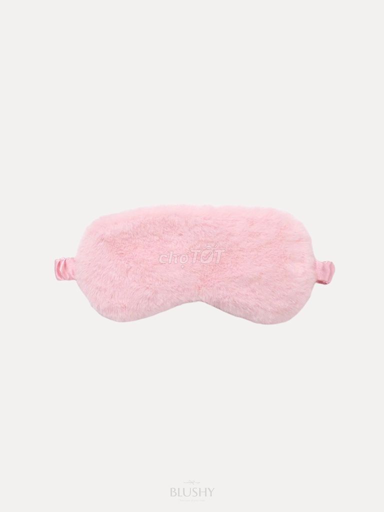 Bịt mắt ngủ Blushy Lông xù. Mua bán Phụ kiện thời trang khác tại Quận Tây Hồ Hà Nội được đăng bởi Thy Bảo hình 1