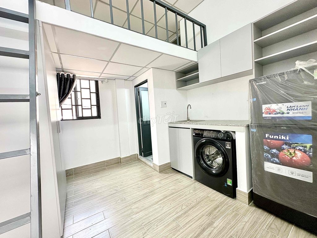 ☎️☎️KHAI TRƯƠNG CĂN HỘ DUPLEX 30m2_GIẶT RIÊNG_Ngã 4 Hàng Xanh☎️☎️