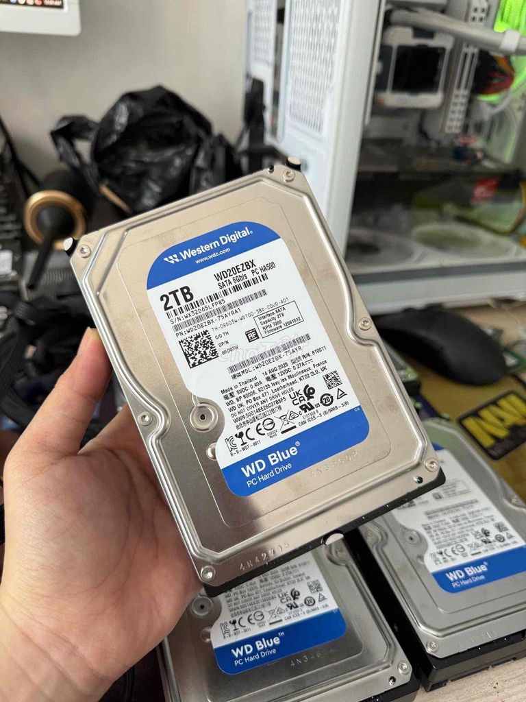 Ổ cứng HDD Western Digital WD20EZBX. Mua bán Linh kiện (RAM, Card...) tại Thành phố Thủ Đức Tp Hồ Chí Minh được đăng bởi Phạm Thị Truyền hình 1