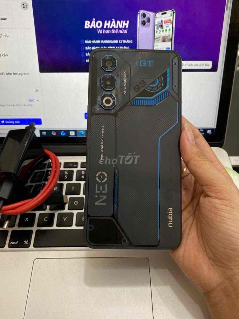 Nubia Neo 3 GT 5G 256GB Đen vn giá rẻ. Mua bán Điện thoại tại Quận 3 Tp Hồ Chí Minh được đăng bởi Tuấn Nguyễn hình 1
