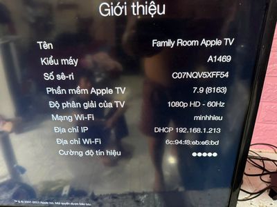 Apple TV Box Gen 3. Mua bán Tivi, Âm thanh tại Quận Tân Bình Tp Hồ Chí Minh được đăng bởi hồ hoàng triều