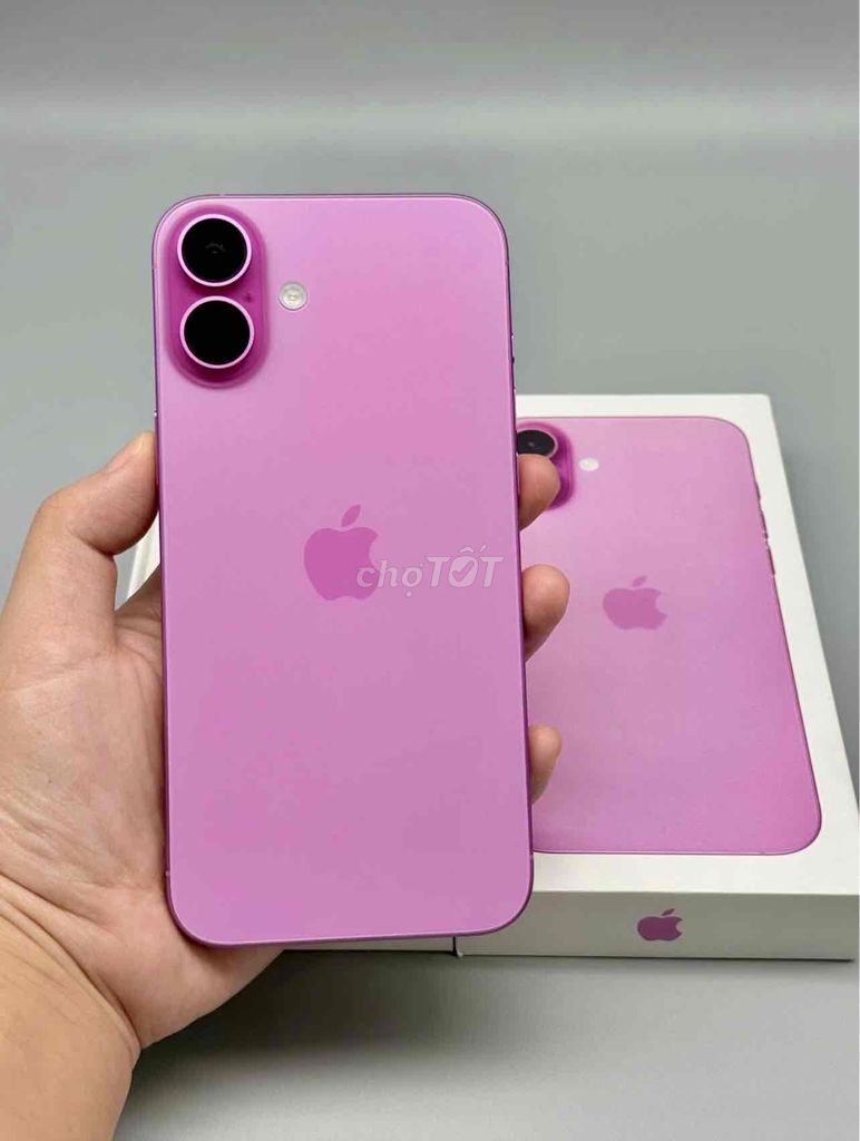 iPhone 16 Plus 128GB Hồng FULLBOX BH APPLE 02/2026. Mua bán Điện thoại tại Quận 10 Tp Hồ Chí Minh được đăng bởi iStockHCM hình 1