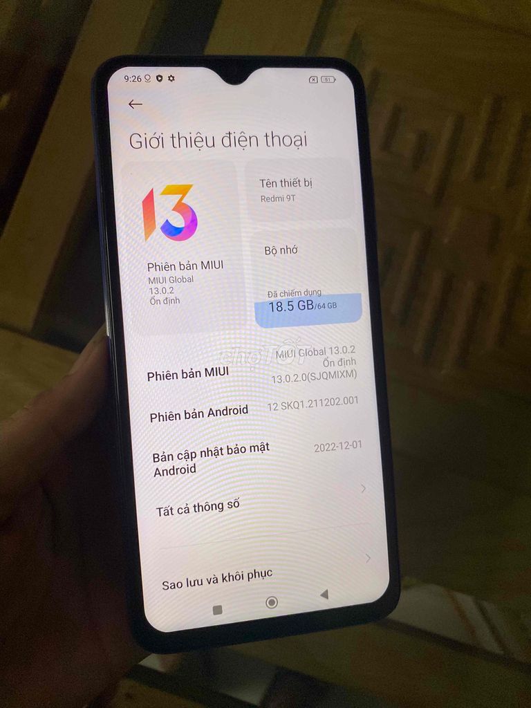 Redmi 9T 4/64g bản 2 sim. Mua bán Điện thoại tại Huyện Củ Chi Tp Hồ Chí Minh được đăng bởi Linh hình 1