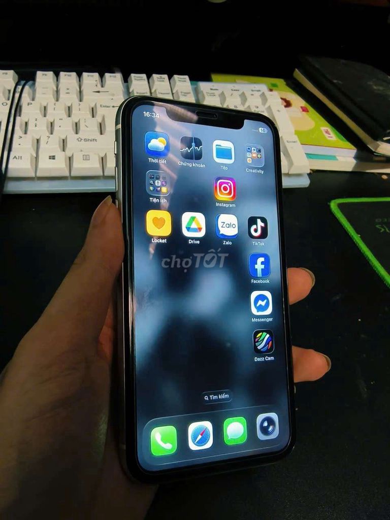 Apple iPhone 11 64GB Trắng. Mua bán Điện thoại tại Thành phố Châu Đốc An Giang được đăng bởi Sin Lee hình 1
