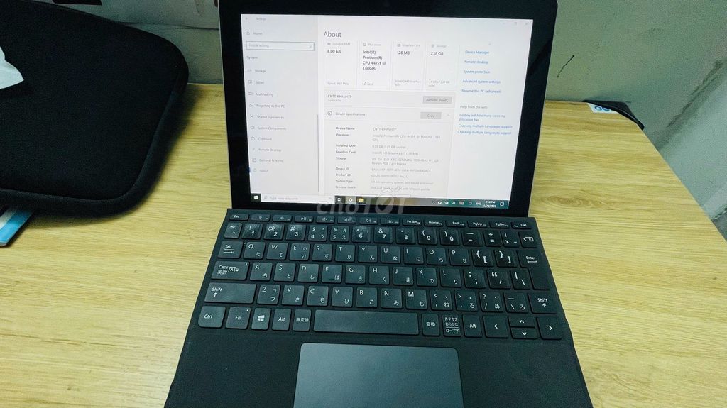 Microsoft Surface Go 2 10.8 inch 8GB/128GB. Mua bán Laptop tại Quận Bình Tân Tp Hồ Chí Minh được đăng bởi Thach Phu Khanh hình 1