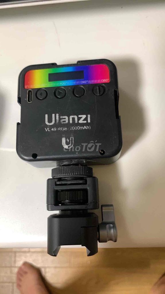 Đèn Ulanzi VL49 RGB Đen Nhật Bản. Mua bán Máy ảnh, Máy quay tại Thành phố Qui Nhơn Bình Định được đăng bởi nguyen thuy my duyen hình 1
