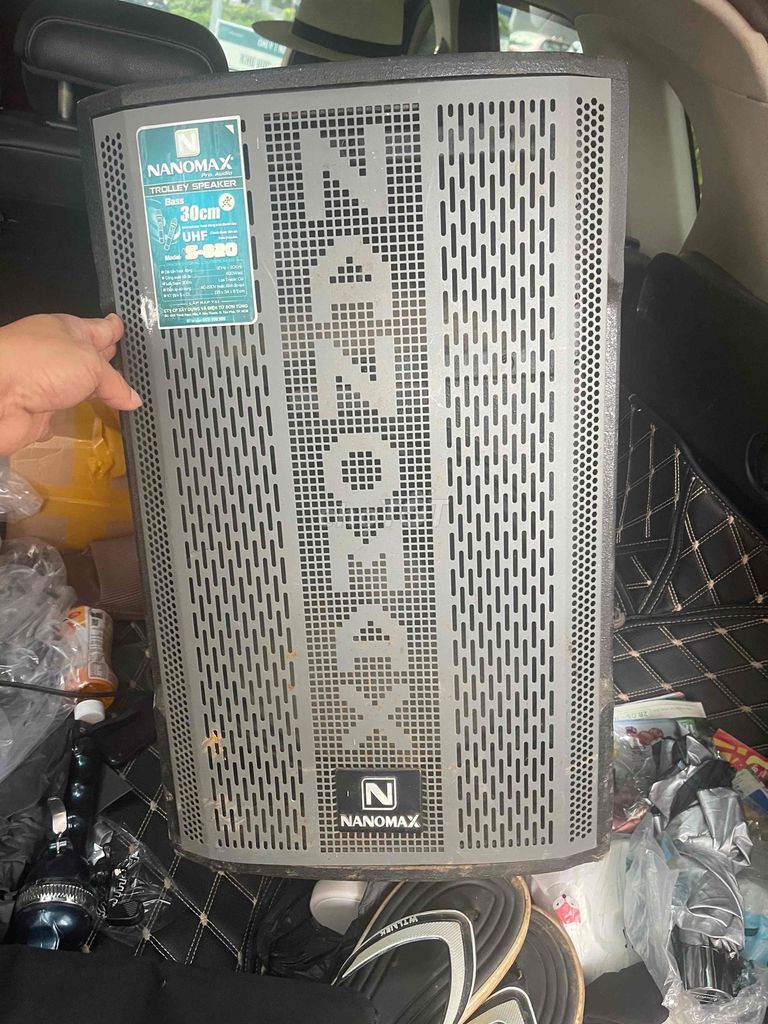 Loa kéo NANOMAX S-820 Đen 30cm. Mua bán Tivi, Âm thanh tại Quận Hà Đông Hà Nội được đăng bởi a Bình hình 1