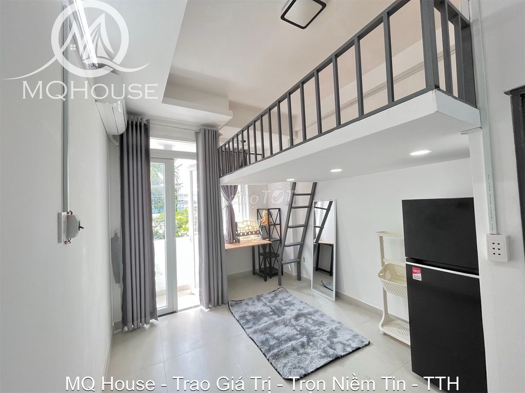 Duplex Ban Công Full Nội Thất chỉ 5trX