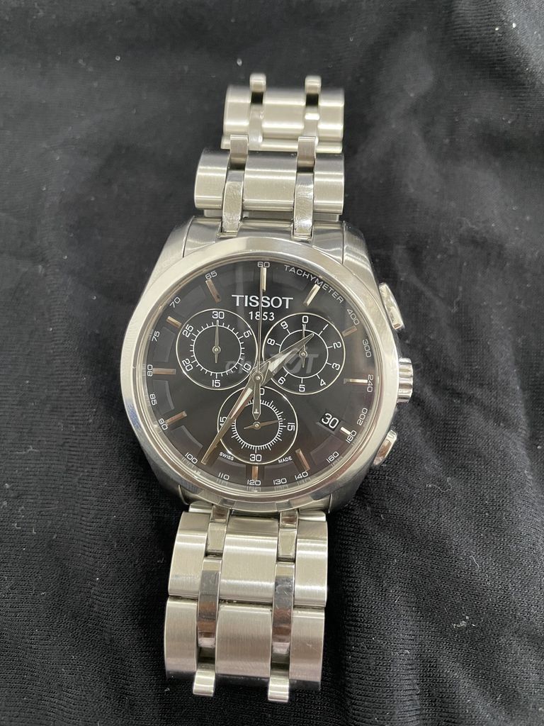 Đồng hồ Tissot T035617A  full đen dây kim loại