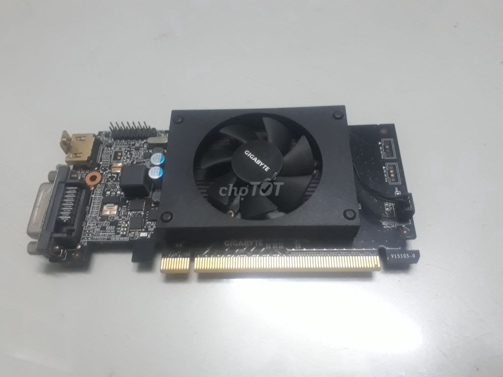 Card đồ họa Gigabyte GT 710 đã sử dụng. Mua bán Linh kiện (RAM, Card...) tại Thành phố Long Xuyên An Giang được đăng bởi Lê Minh hình 1