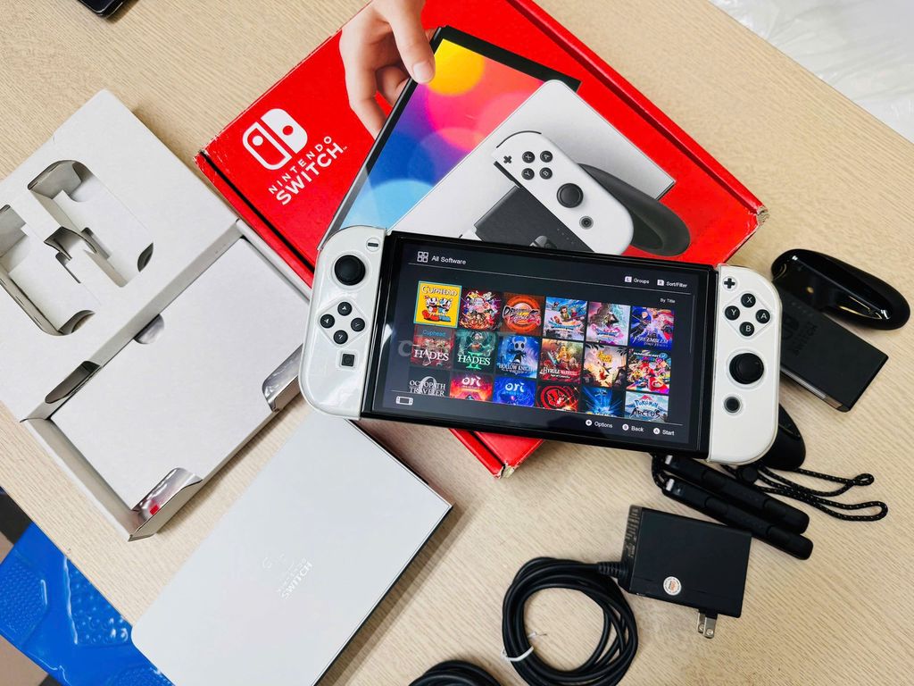 Máy chơi game Nintendo Switch OLED 512GB DATE 2025. Mua bán Thiết bị chơi game tại Quận Đống Đa Hà Nội được đăng bởi Tú Dybala hình 1