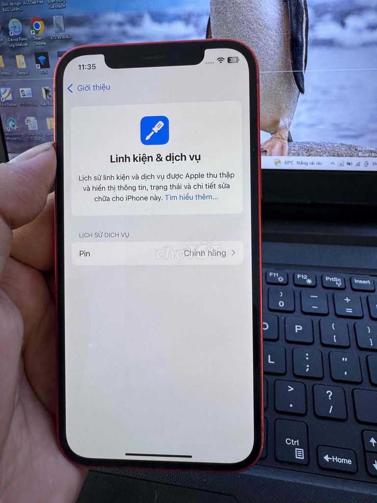 iPhone 12 128GB Đỏ. Mua bán Điện thoại tại Quận 6 Tp Hồ Chí Minh được đăng bởi QUỐC THIÊN BÁN GÓP 0 ĐỒNG  hình 1