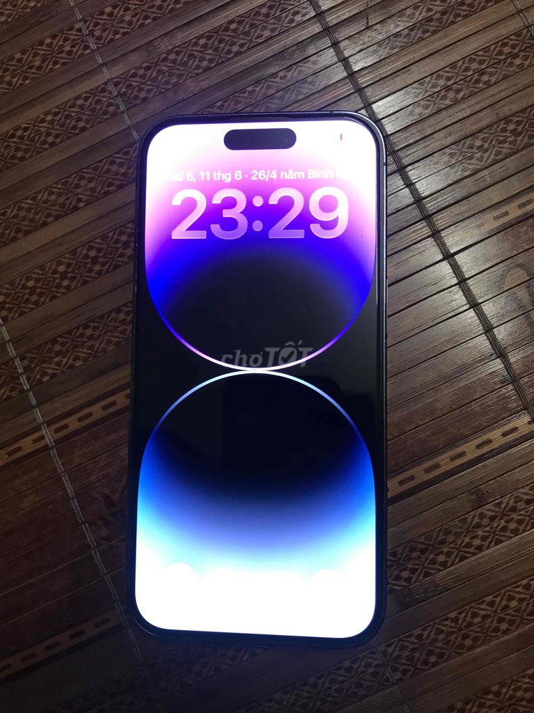 Apple iPhone 14 Pro 128GB Tím Đã qua sử dụng. Mua bán Điện thoại tại Quận Ngô Quyền Hải Phòng được đăng bởi Đức Huy hình 1