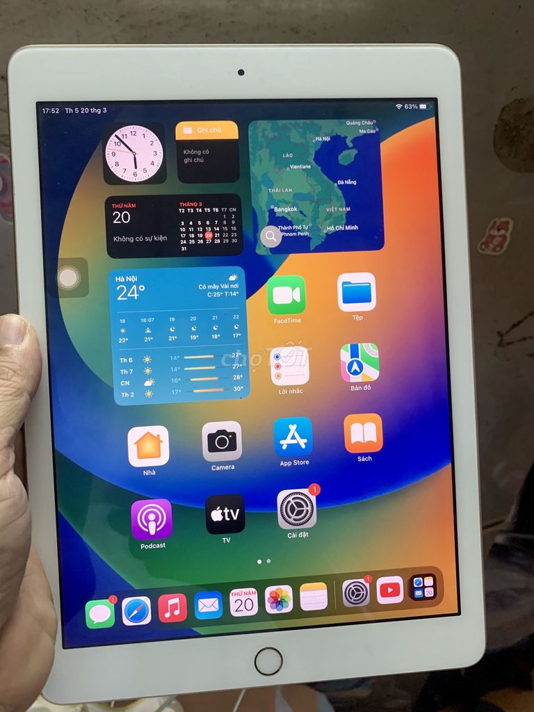 BÁN IPAD GEN 5 Wifi 32GB ZIN ĐẸP