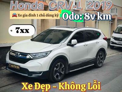 🚘 Honda CRV-L 2019 - Xe gia đình 1 chủ, dùng kỹ
