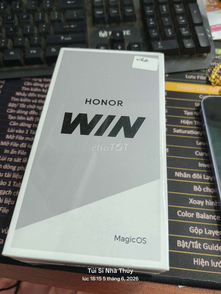 Honor WIN 256GB Trắng Mới nguyên seal. Mua bán Điện thoại tại Huyện Củ Chi Tp Hồ Chí Minh được đăng bởi Thế Giới Oto hình 1