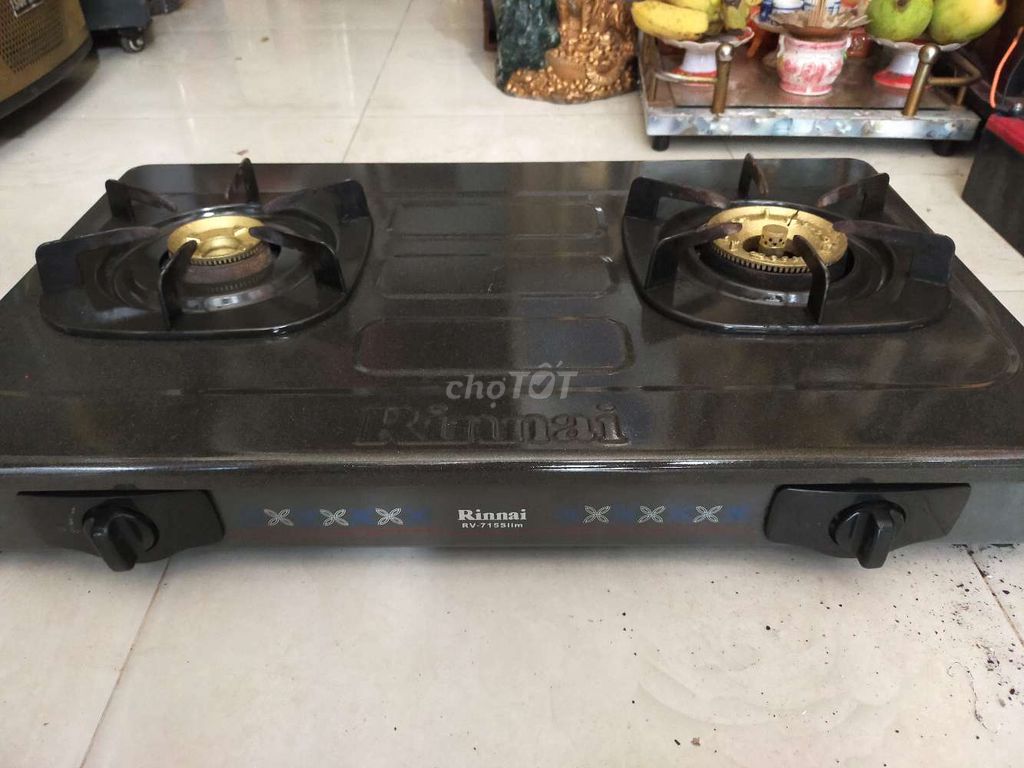 Bếp ga Rinnai RV-715Slim(G) Đen. Mua bán Bếp, lò, đồ điện nhà bếp tại Quận Bình Tân Tp Hồ Chí Minh được đăng bởi Phạm Thanh hình 1