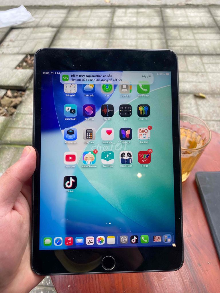 Apple iPad mini 5 64GB Grey. Mua bán Máy tính bảng tại Huyện Nam Đàn Nghệ An được đăng bởi Thế Linh hình 1