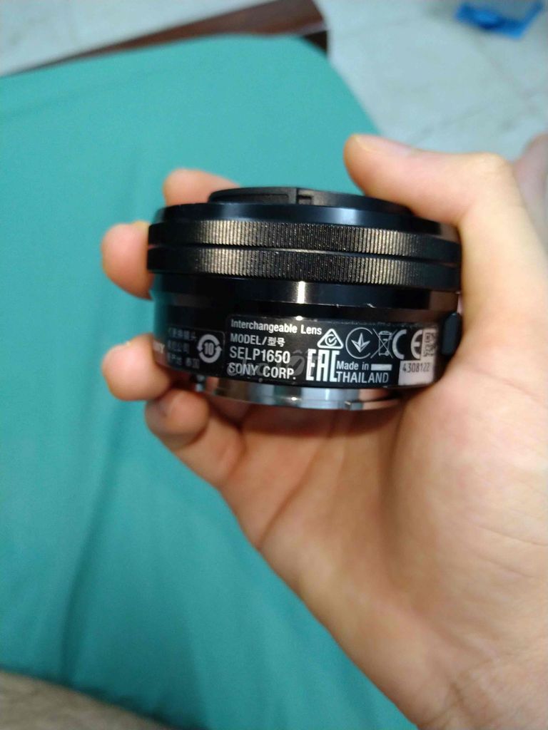 Ống kính lens kit Sony SELP1650 Đen. Mua bán Máy ảnh, Máy quay tại Quận Long Biên Hà Nội được đăng bởi khanh nguyen hình 1