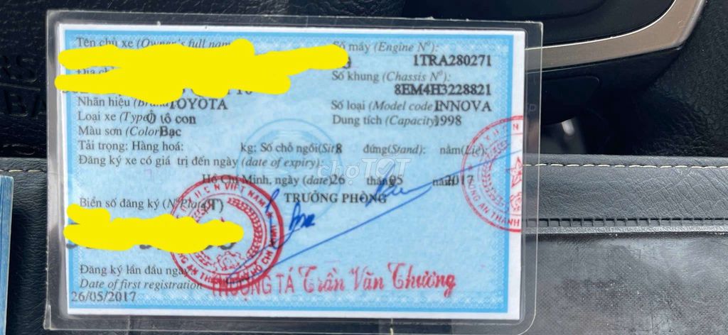 xe 2017 - 188000 km. Mua bán Ô tô tại Quận 10 Tp Hồ Chí Minh được đăng bởi HKTUYEN hình 2