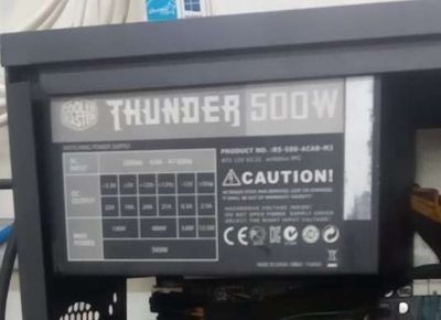 Nguồn 500W Cooler Master Thunder chạy tốt