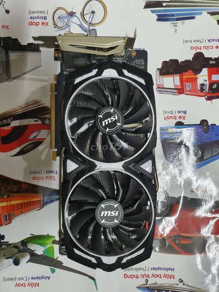 Card đồ họa MSI GTX 1060 6GB. Mua bán Linh kiện (RAM, Card...) tại Huyện Lý Nhân Hà Nam được đăng bởi văn thinh hình 1