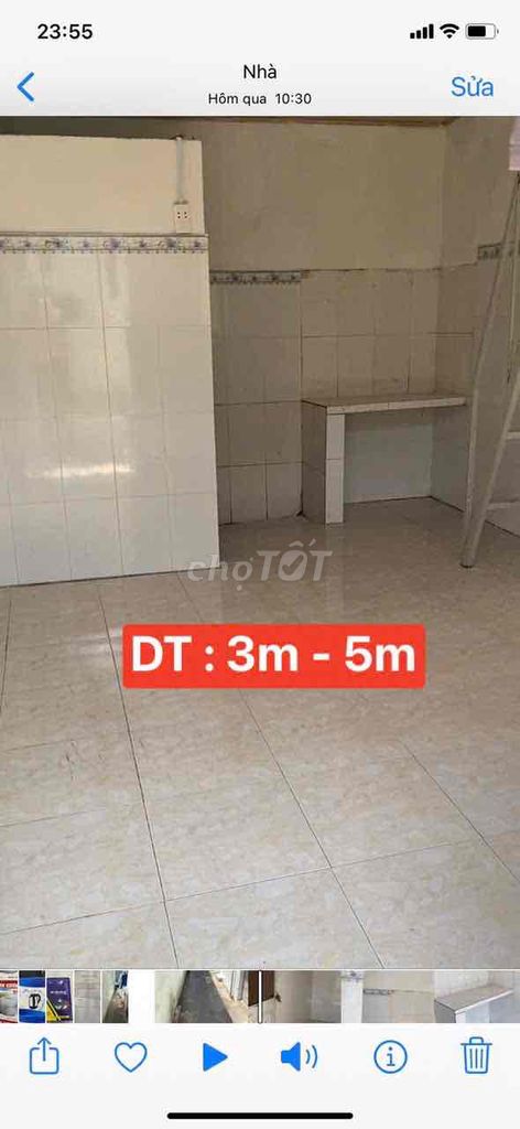 Cho thuê nhà trọ đường 450 Bình Quới