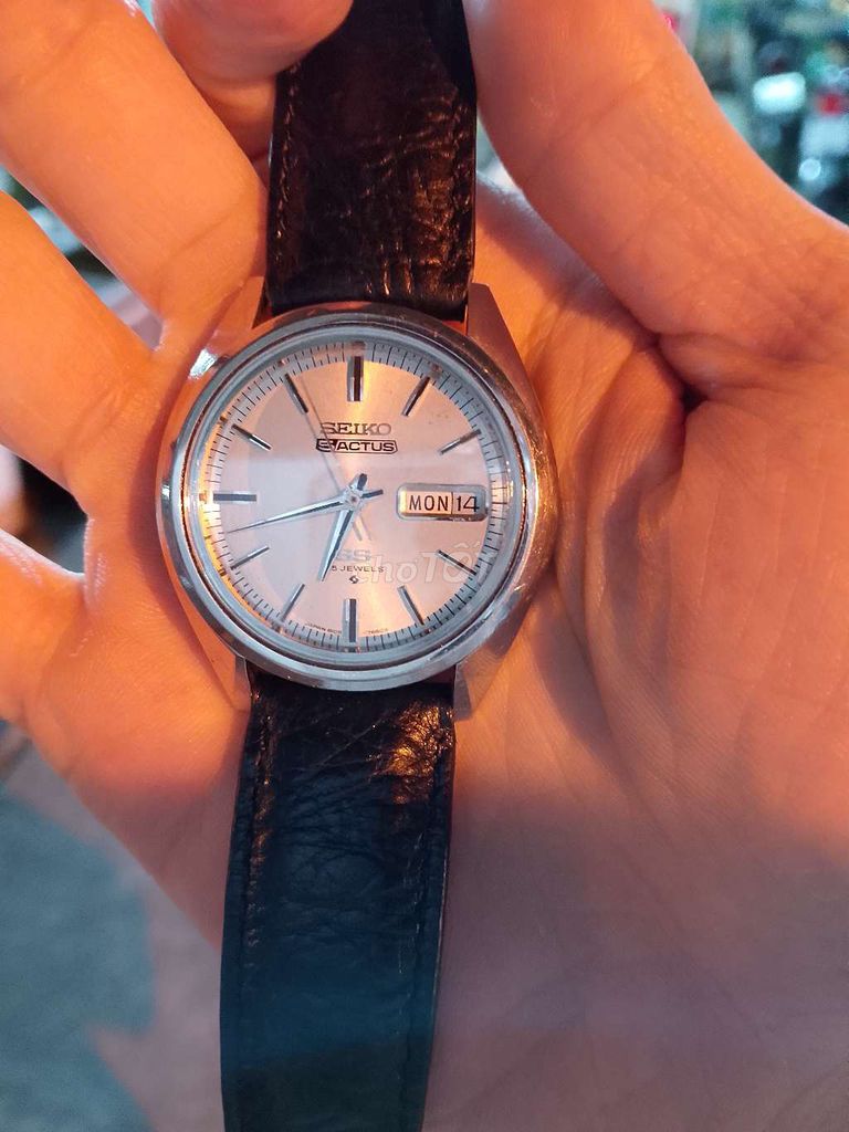 Seiko SS Actus Tự động. Mua bán Đồng hồ tại Quận 8 Tp Hồ Chí Minh được đăng bởi Phú quý  hình 1