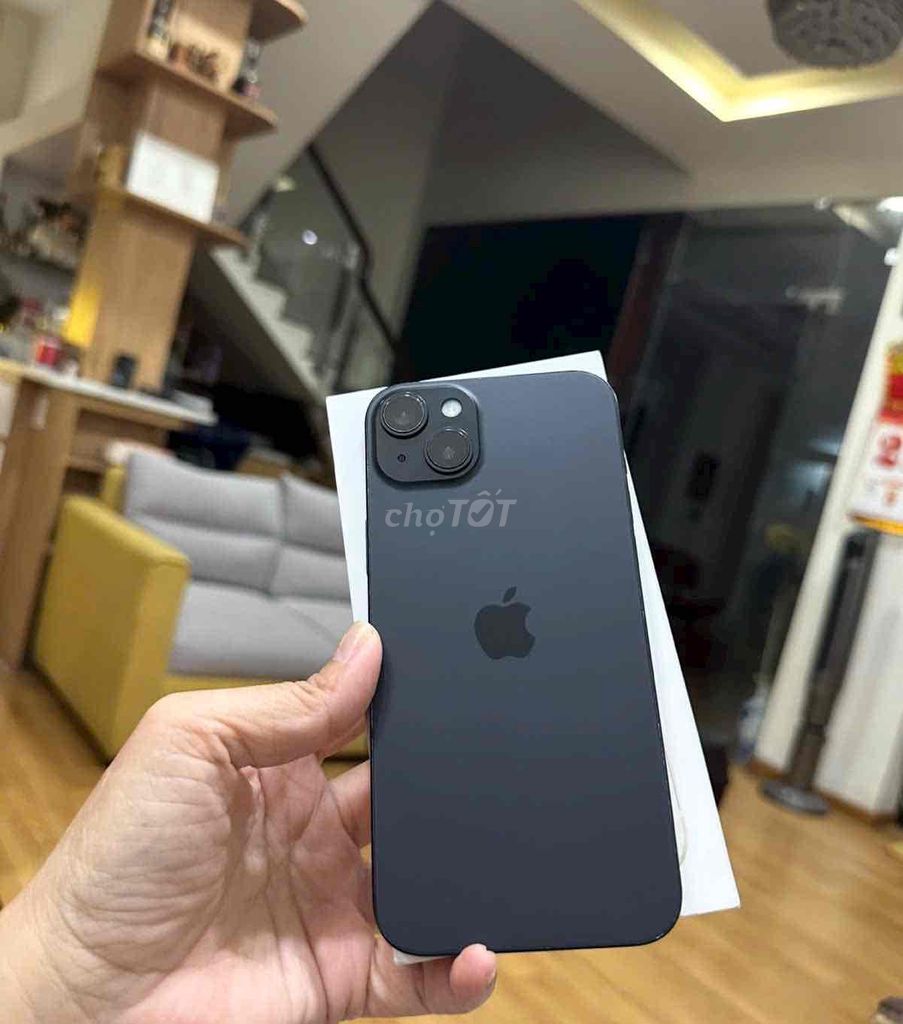 iphone 15plus 128gb đen qtế mỹ pin100 zin áp suất. Mua bán Điện thoại tại Quận 3 Tp Hồ Chí Minh được đăng bởi Nam Á Mobile hình 1