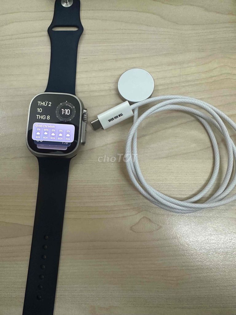 Apple Watch Ultra 2 Titanium Tự nhiên. Mua bán Thiết bị đeo thông minh tại Quận Cầu Giấy Hà Nội được đăng bởi le hieu hình 1