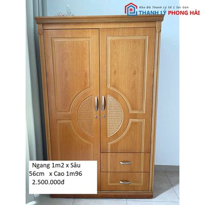 Tủ Quần Áo Gôc MDF Kiểu Đơn Giản Thanh Lý. Mua bán Tủ, kệ gia đình tại Quận Bình Thạnh Tp Hồ Chí Minh được đăng bởi thanh lý phong hải 