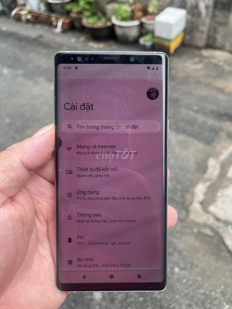 Samsung Note 9 Bạc Màn hình xấu. Mua bán Điện thoại tại Thành phố Thủ Đức Tp Hồ Chí Minh được đăng bởi Đặng tấn thiện hình 1
