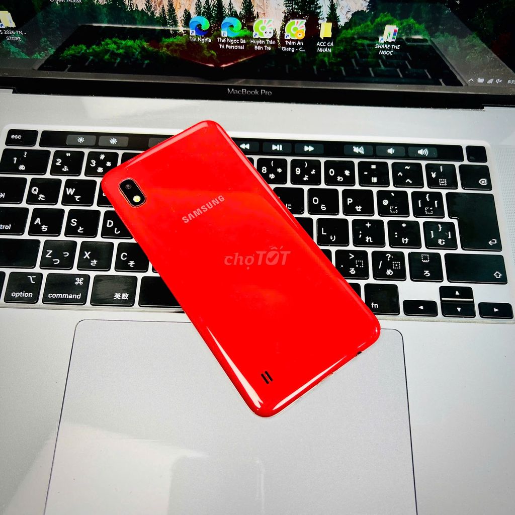 Samsung A10 32GB Đỏ BH 3 tháng. Mua bán Điện thoại tại Thành phố Bến Tre Bến Tre được đăng bởi TN Store hình 1