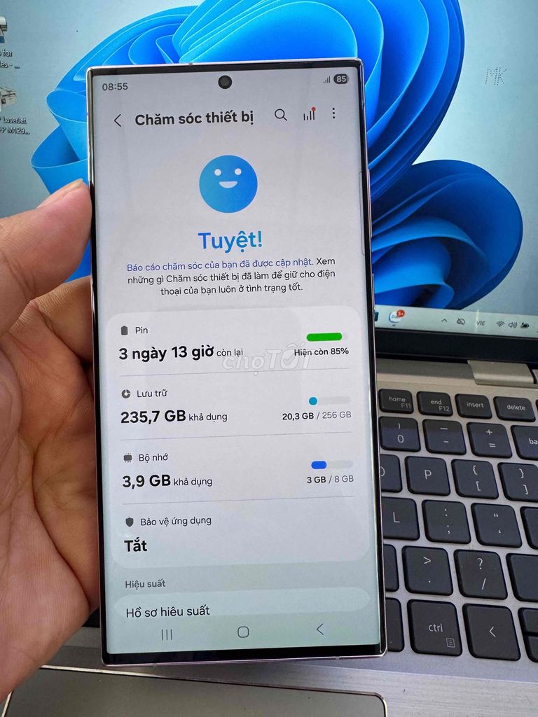 Samsung Galaxy S23 Ultra 256GB Hồng 99%. Mua bán Điện thoại tại Quận 6 Tp Hồ Chí Minh được đăng bởi QUỐC THIÊN BÁN GÓP 0 ĐỒNG  hình 1