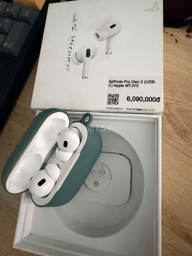 Tai nghe Apple AirPods Pro Gen 2 Trắng VN/A. Mua bán Tivi, Âm thanh tại Quận Liên Chiểu Đà Nẵng được đăng bởi Bi hình 1