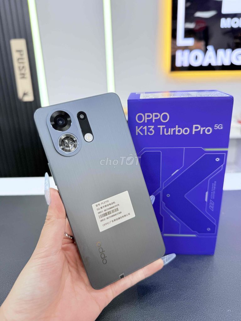 OPPO K13 TURBO PRO-12/256G-FullBox--Sẵn TV. Mua bán Điện thoại tại Thành phố Biên Hòa Đồng Nai được đăng bởi Mobile Di Động Biên Hoà hình 1