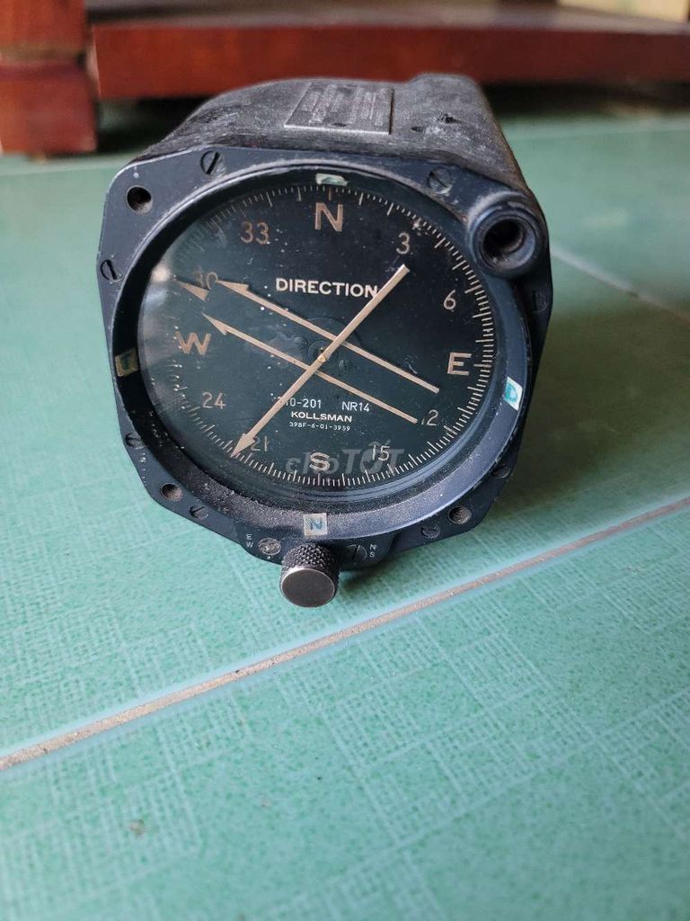 La bàn Kollsman T-201 NR14 Đen. Mua bán Đồ sưu tầm, đồ cổ tại Huyện Phong Điền Cần Thơ được đăng bởi Audio Mini toàn trung Cần Thơ hình 1