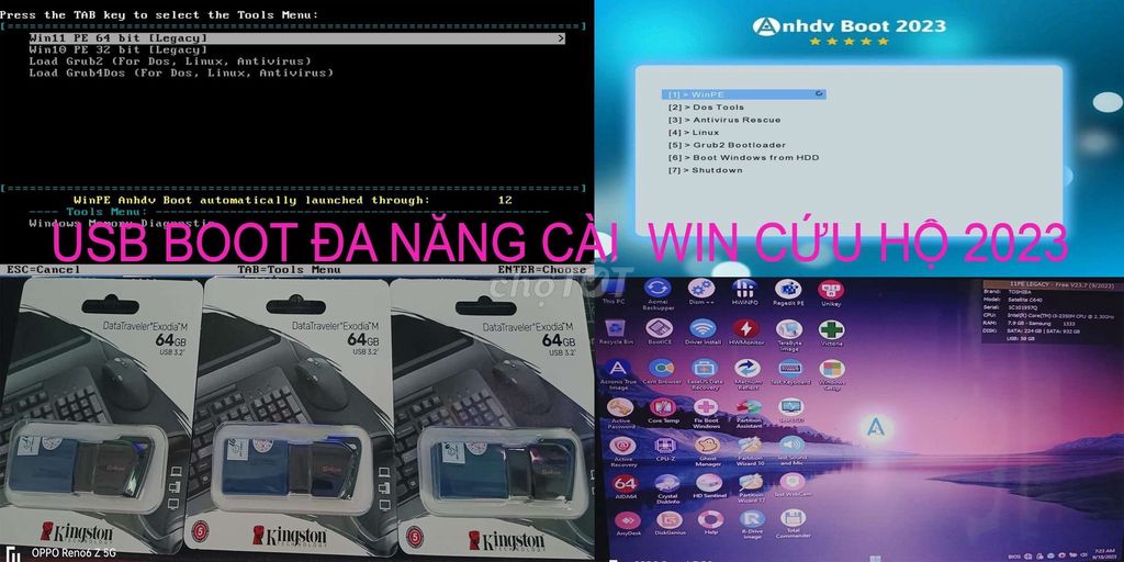 USB Kingston DataTraveler Exodia M 64GB. Mua bán Phụ kiện (Màn hình, Chuột...) tại Huyện Cần Giuộc Long An được đăng bởi TayNinhProLA hình 1