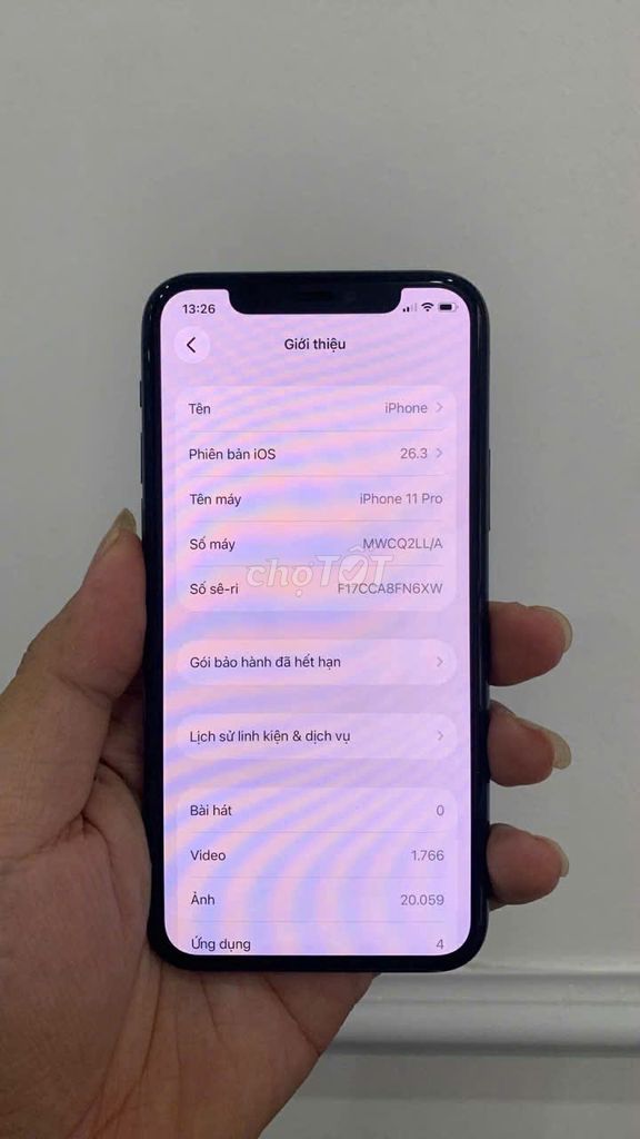 iPhone 11 Pro 256GB Xanh rêu Quốc tế LLA. Mua bán Điện thoại tại Quận Bắc Từ Liêm Hà Nội được đăng bởi văn ngọc hình 1
