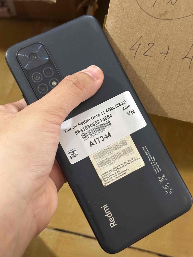 Redmi Note 11 4GB 128GB Đen. Mua bán Điện thoại tại Thành phố Thủ Đức Tp Hồ Chí Minh được đăng bởi Hiếu hình 1