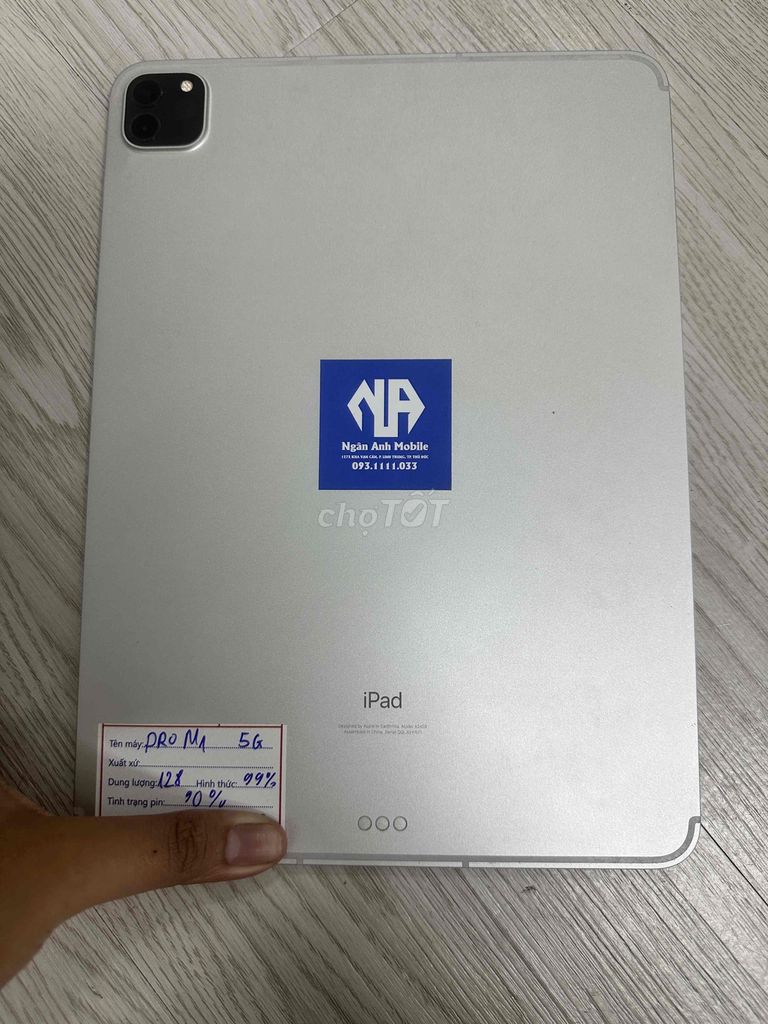 Apple iPad Pro M1 5G 128GB Bạc Đã qua sử dụng. Mua bán Máy tính bảng tại Thành phố Thủ Đức Tp Hồ Chí Minh được đăng bởi Ngân anh mobile hình 1