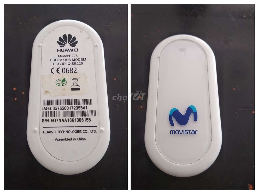 Pass 1 Modem USB 3G Huawei E226 (không cáp),sip xa. Mua bán Phụ kiện (Màn hình, Chuột...) tại Quận Ninh Kiều Cần Thơ được đăng bởi Shop Tứ Quí hình 1