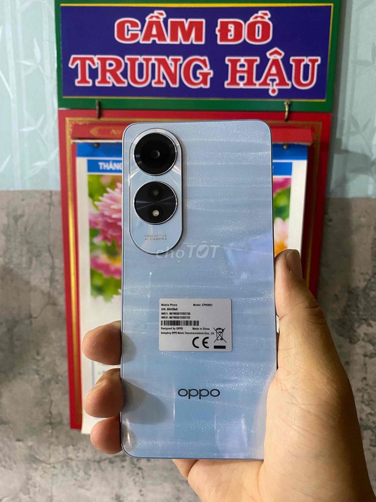 🌹Oppo A60 như mới Chạy chíp rồng ram8 bộ nhớ 128 🌹