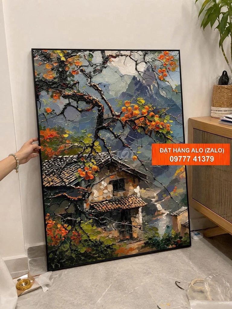 Tranh treo tường Trừu tượng. Mua bán Đồ sưu tầm, đồ cổ tại Quận Bắc Từ Liêm Hà Nội được đăng bởi Xưởng Tranh Đẹp hình 1