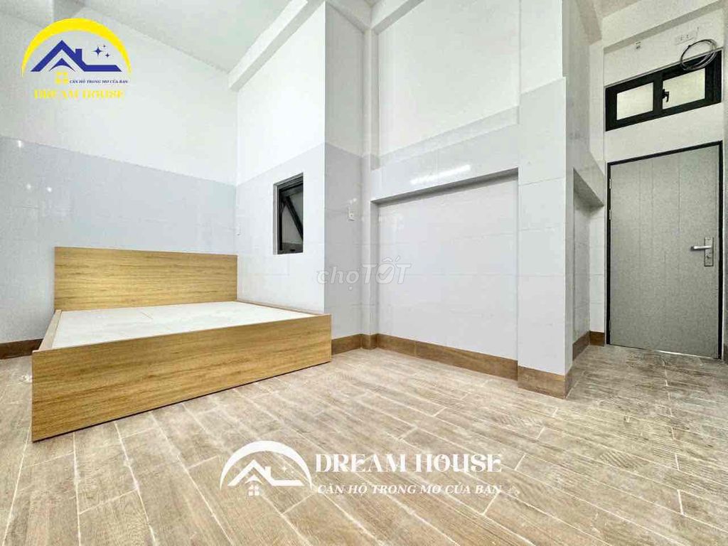 STUDIO RỘNG RÃI CỬA SỔ THOÁNG - MỚI XÂY - GẦN ĐH CÔNG THƯƠNG&VĂN HIẾN