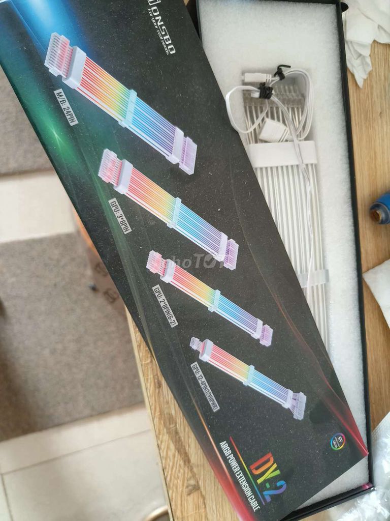 Cáp nối dài nguồn JONSBO DY-2 RGB. Mua bán Linh kiện (RAM, Card...) tại Quận Hoàng Mai Hà Nội được đăng bởi Bảo Long hình 1