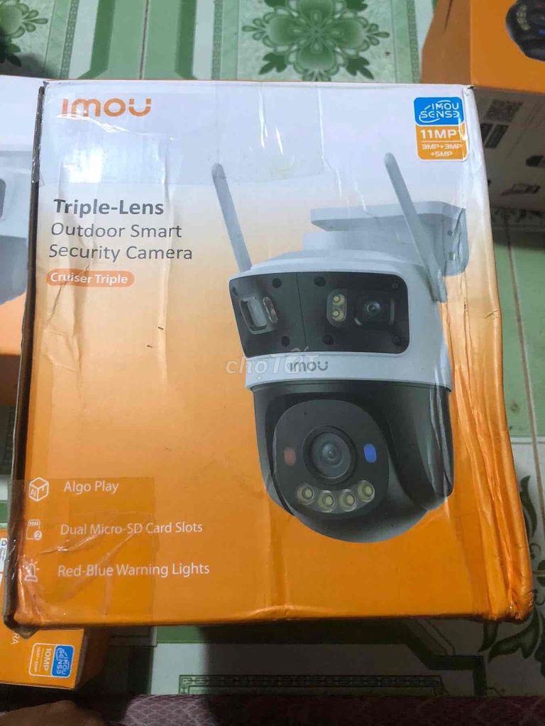 Camera an ninh Imou Cruiser Triple. Mua bán Máy ảnh, Máy quay tại Quận 12 Tp Hồ Chí Minh được đăng bởi Phụng hình 1