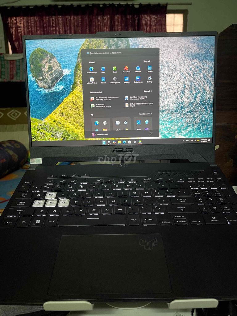 ASUS TUF Dash F15 i5-12450H 16GB/512GB. Mua bán Laptop tại Quận 11 Tp Hồ Chí Minh được đăng bởi Nguyễn Nam Kim Long  hình 1